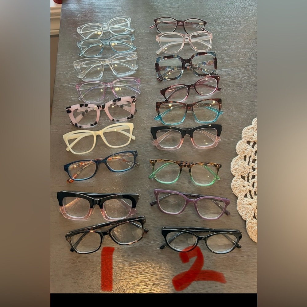 9 pairs of Readers 1.5 choose lot 1 or 2